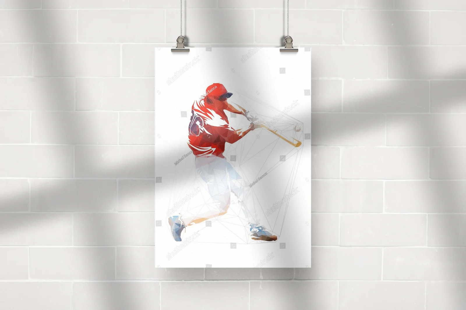 Dynamiczna kompozycja baseballowego ruchu