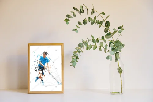 Geometria ruchu: Floorball w abstrakcyjnej formie