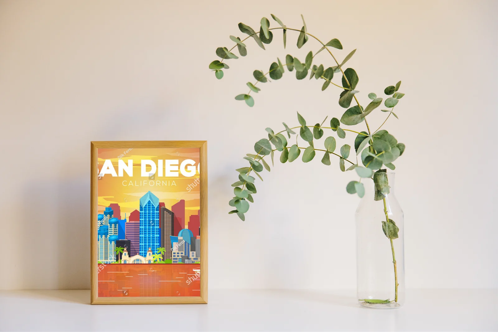 Skyline San Diego: Czerwień kalifornijskiego zachodu
