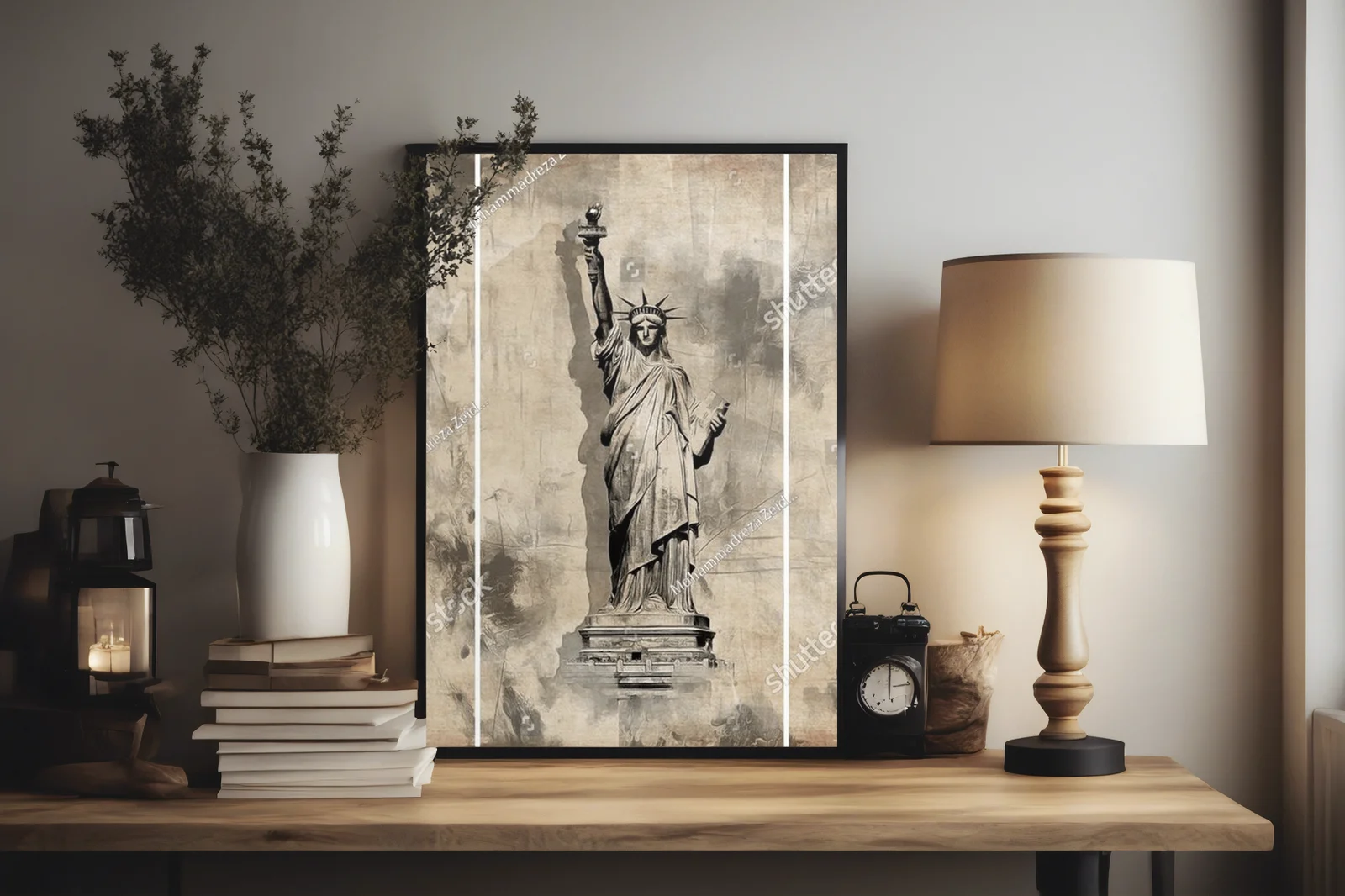 Vintage inspiracje z wielkich miast w neutralnych tonach
