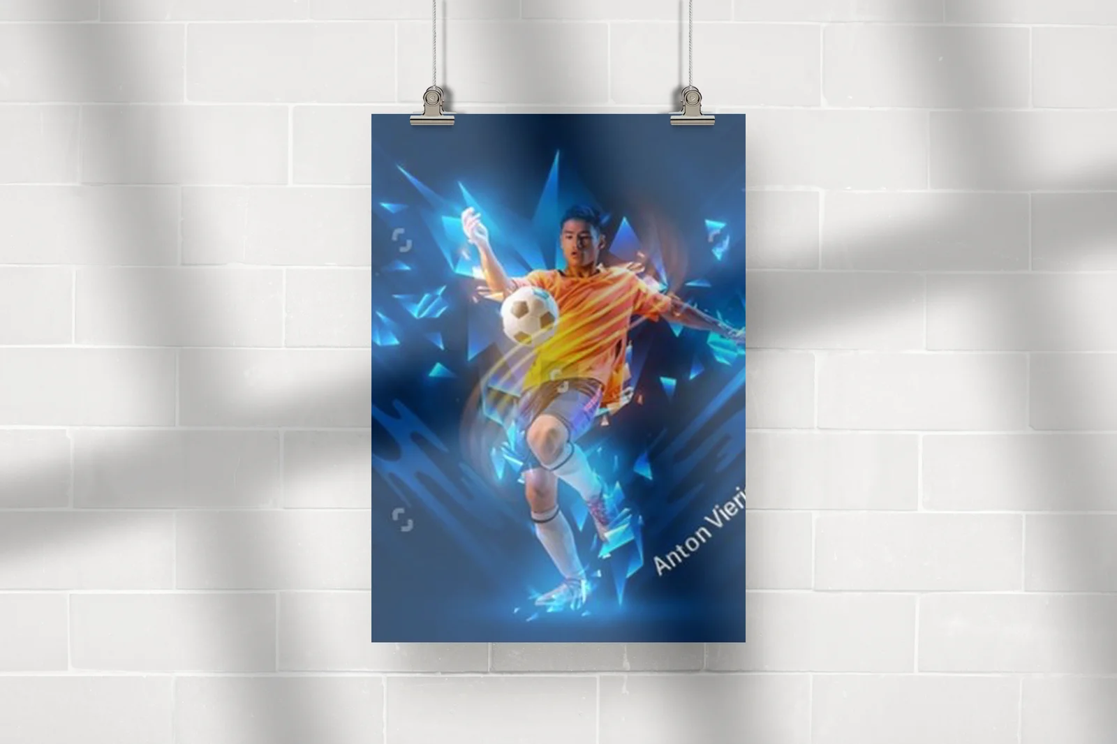 Dynamika sportu w neonowych odcieniach