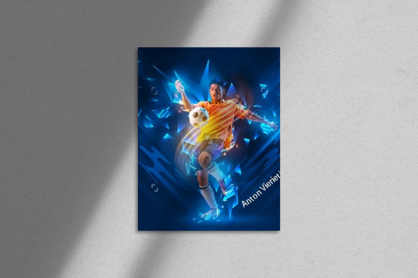Dynamika sportu w neonowych odcieniach