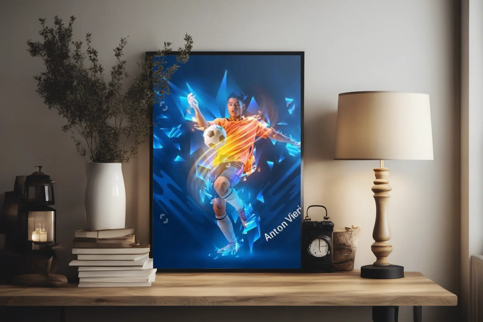 Dynamika sportu w neonowych odcieniach