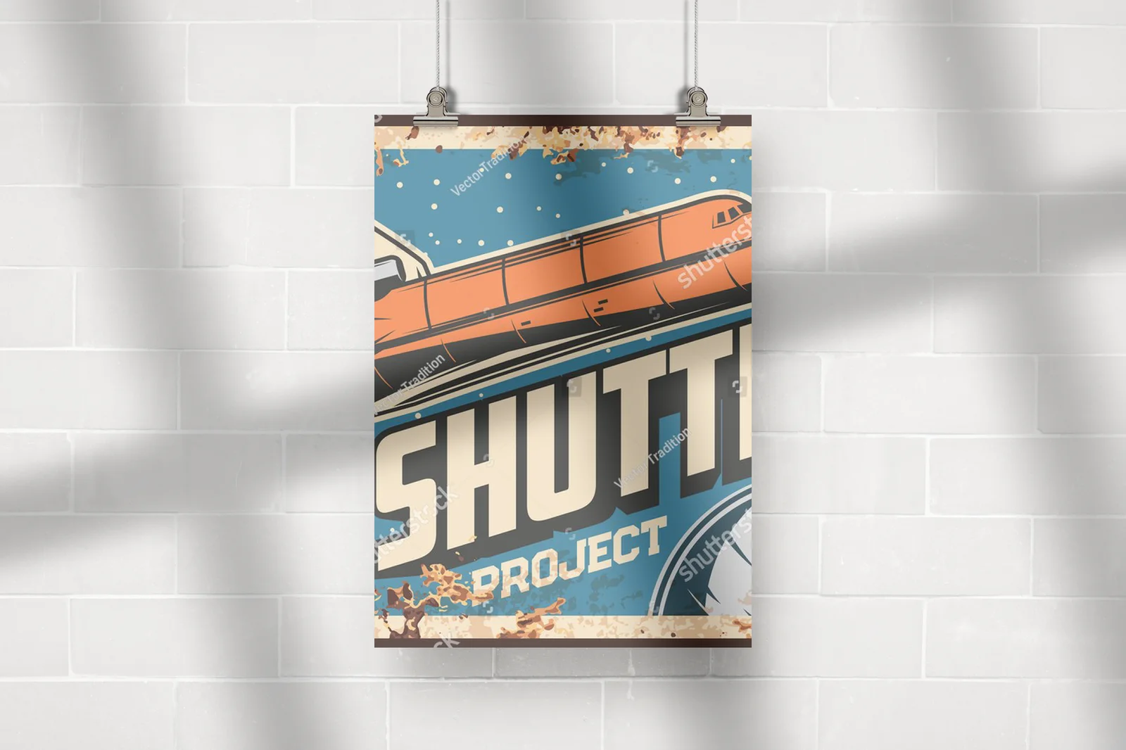 Kosmiczna podróż w retro stylu