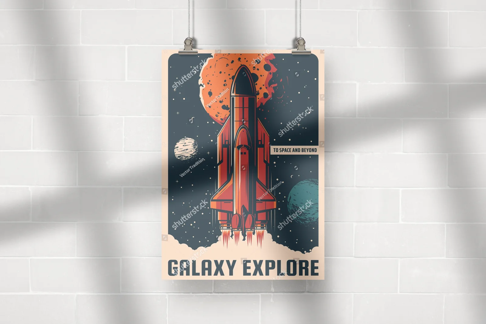 Nostalgiczne eksploracje galaktyki w retro stylu