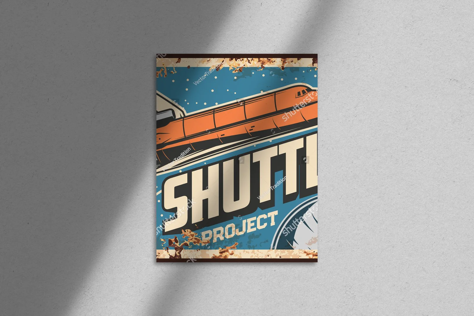 Kosmiczna podróż w retro stylu