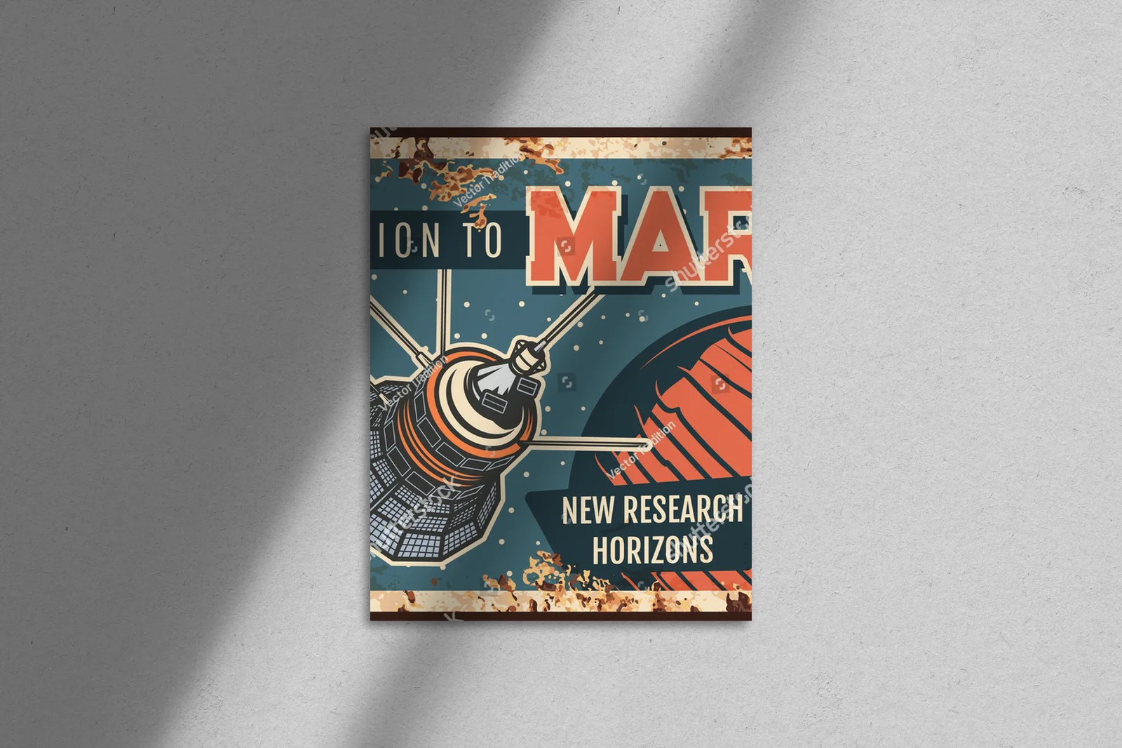 Retro podróż w kosmos: misja na Marsa