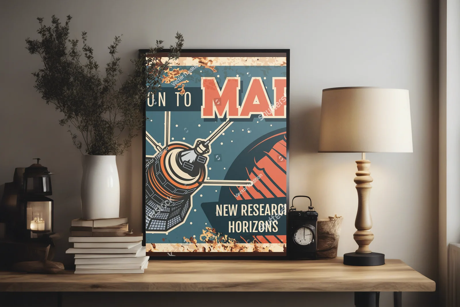 Retro podróż w kosmos: misja na Marsa