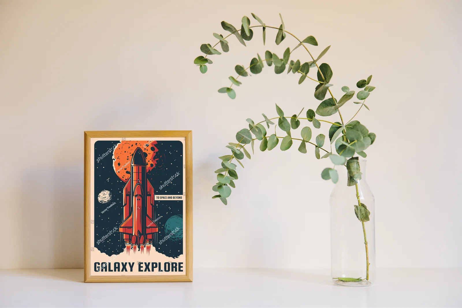 Nostalgiczne eksploracje galaktyki w retro stylu
