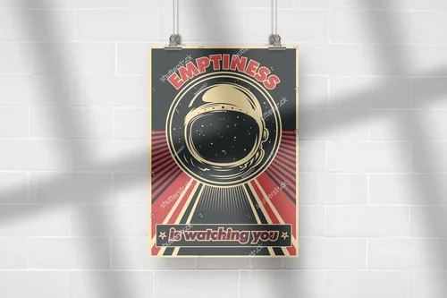 Kosmiczna propaganda w retro stylu