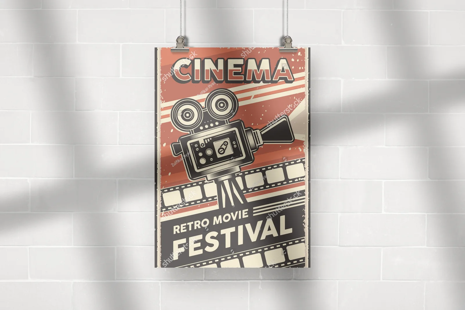 Retro filmowa elegancja w nostalgicznych barwach