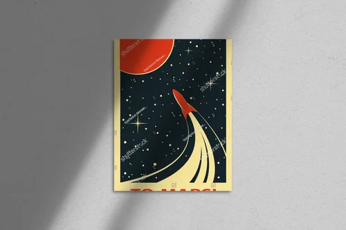 Kosmiczna podróż w stylu retro: propaganda radziecka