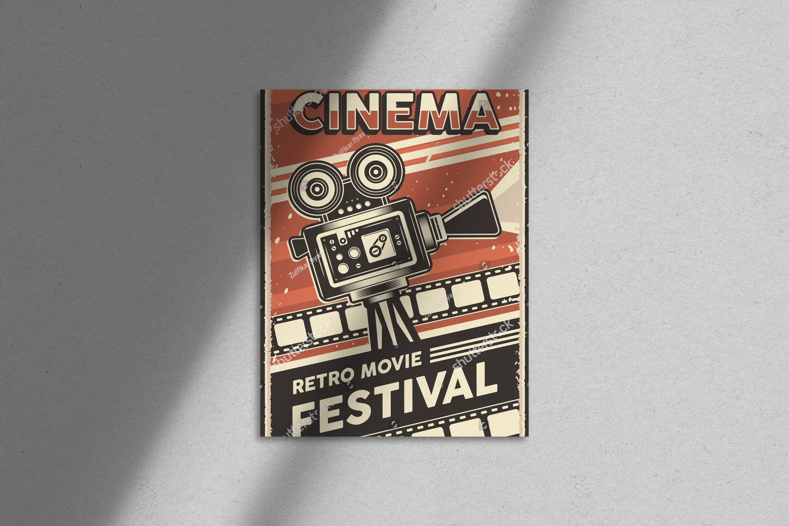 Retro filmowa elegancja w nostalgicznych barwach
