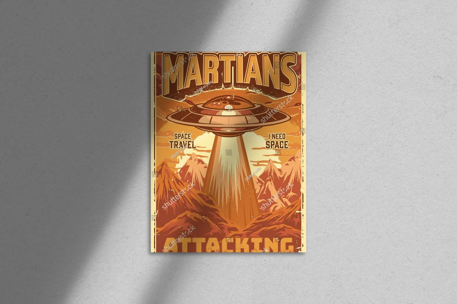 Martianie atakują: Retro kosmiczna przygoda