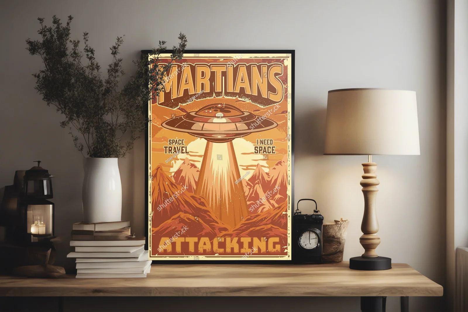 Martianie atakują: Retro kosmiczna przygoda