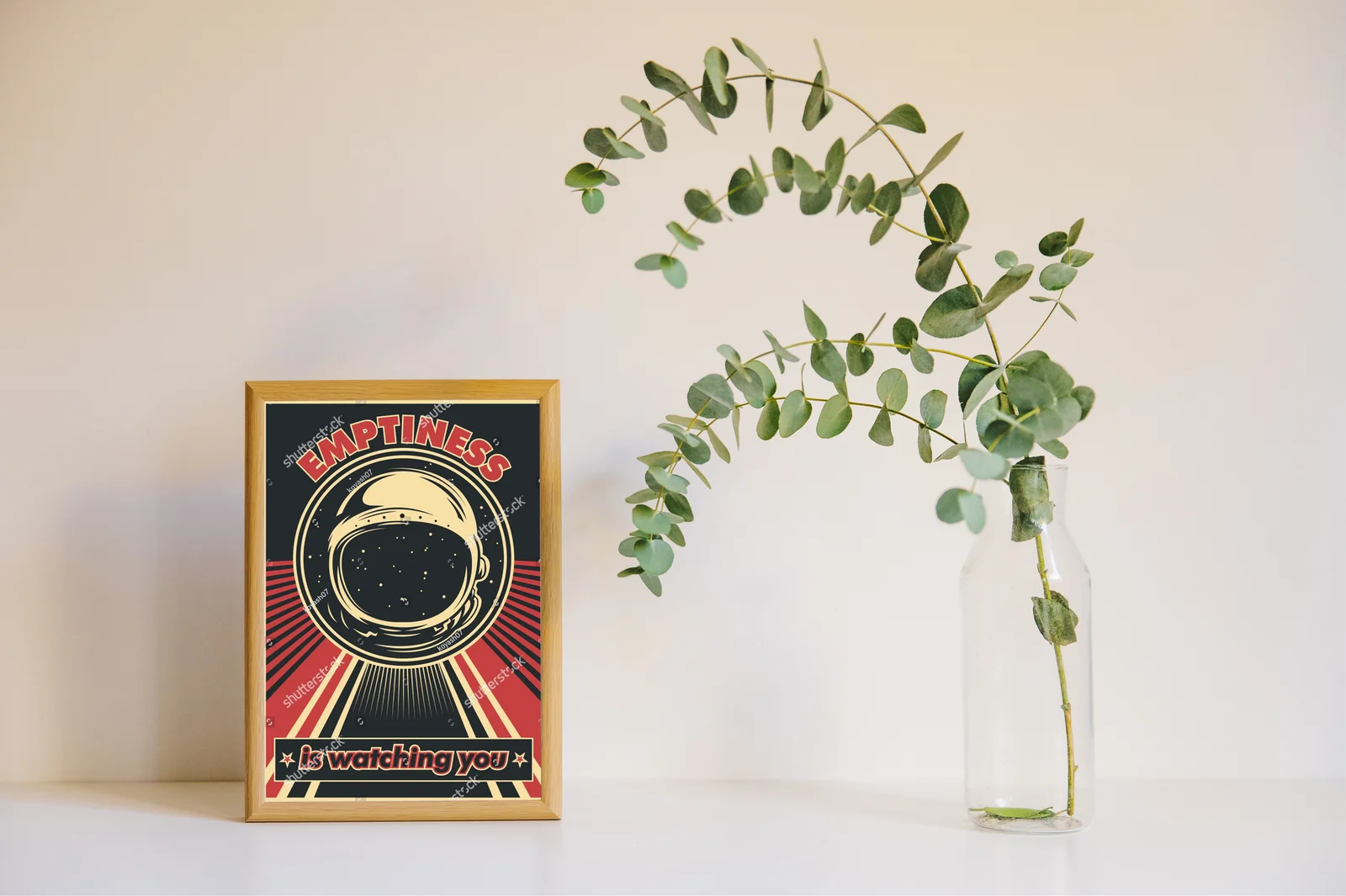 Kosmiczna propaganda w retro stylu