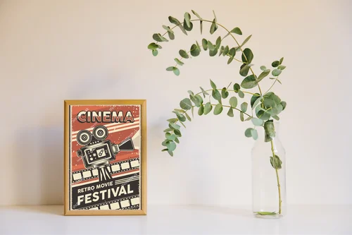 Retro filmowa elegancja w nostalgicznych barwach