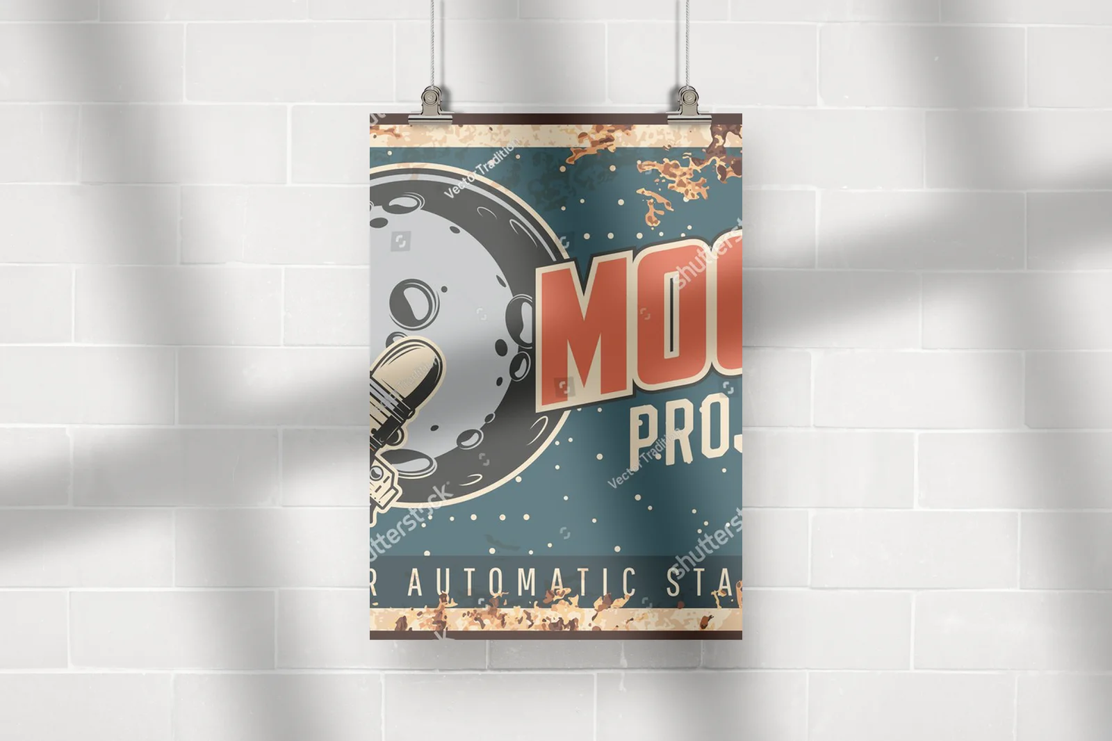 Kosmiczna podróż w retro stylu