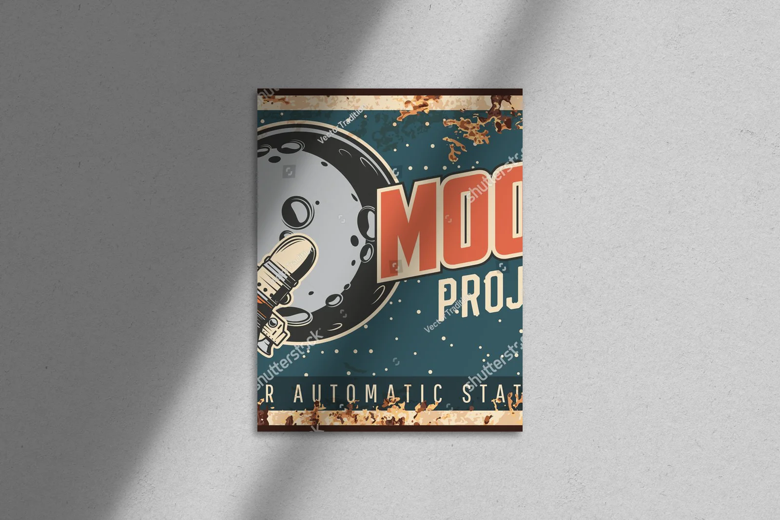 Kosmiczna podróż w retro stylu
