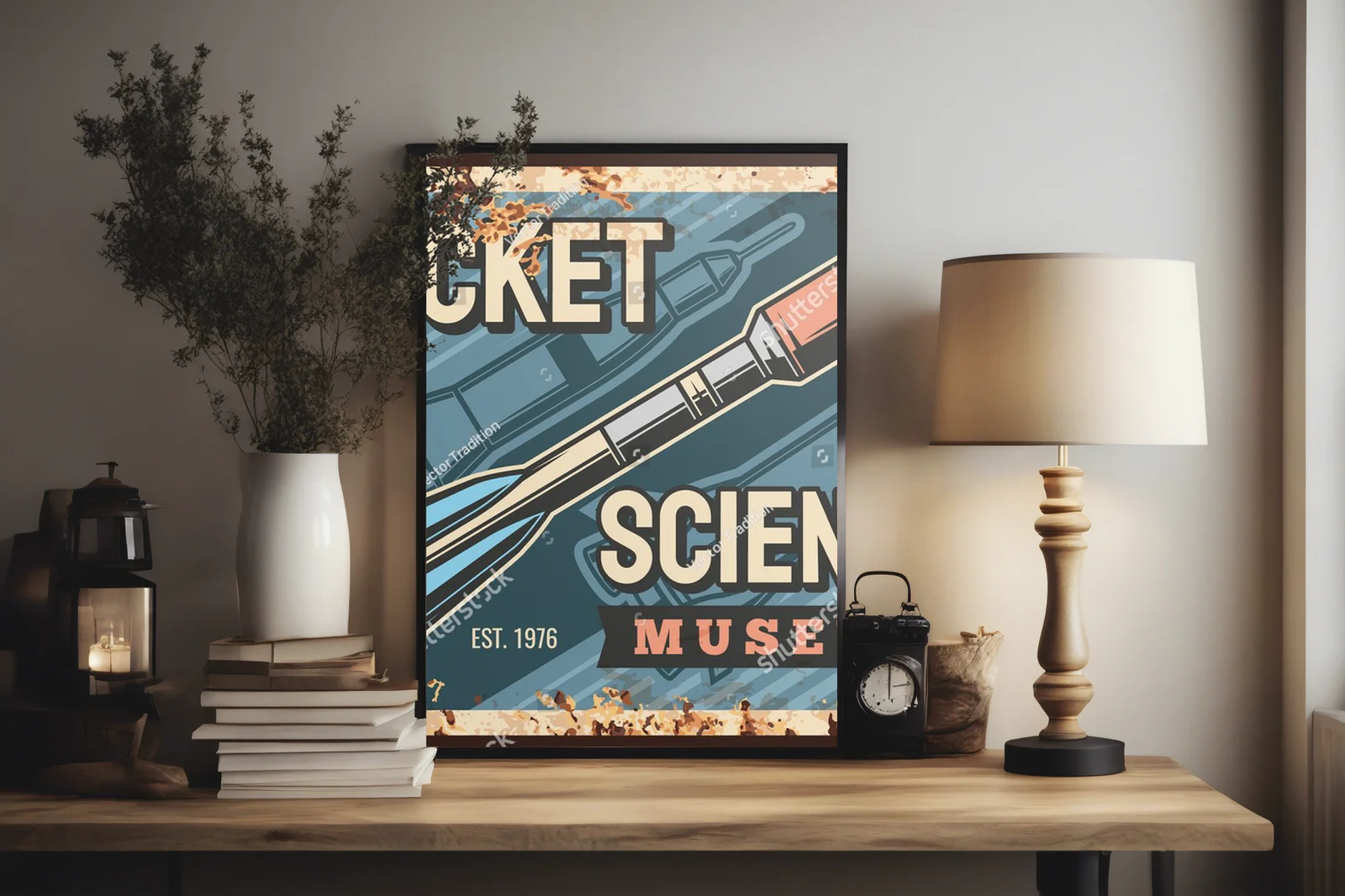Kosmiczna podróż: retro inspiracje z metalem