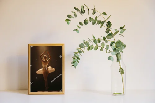 Elegancka baletnica w magicznej aranżacji