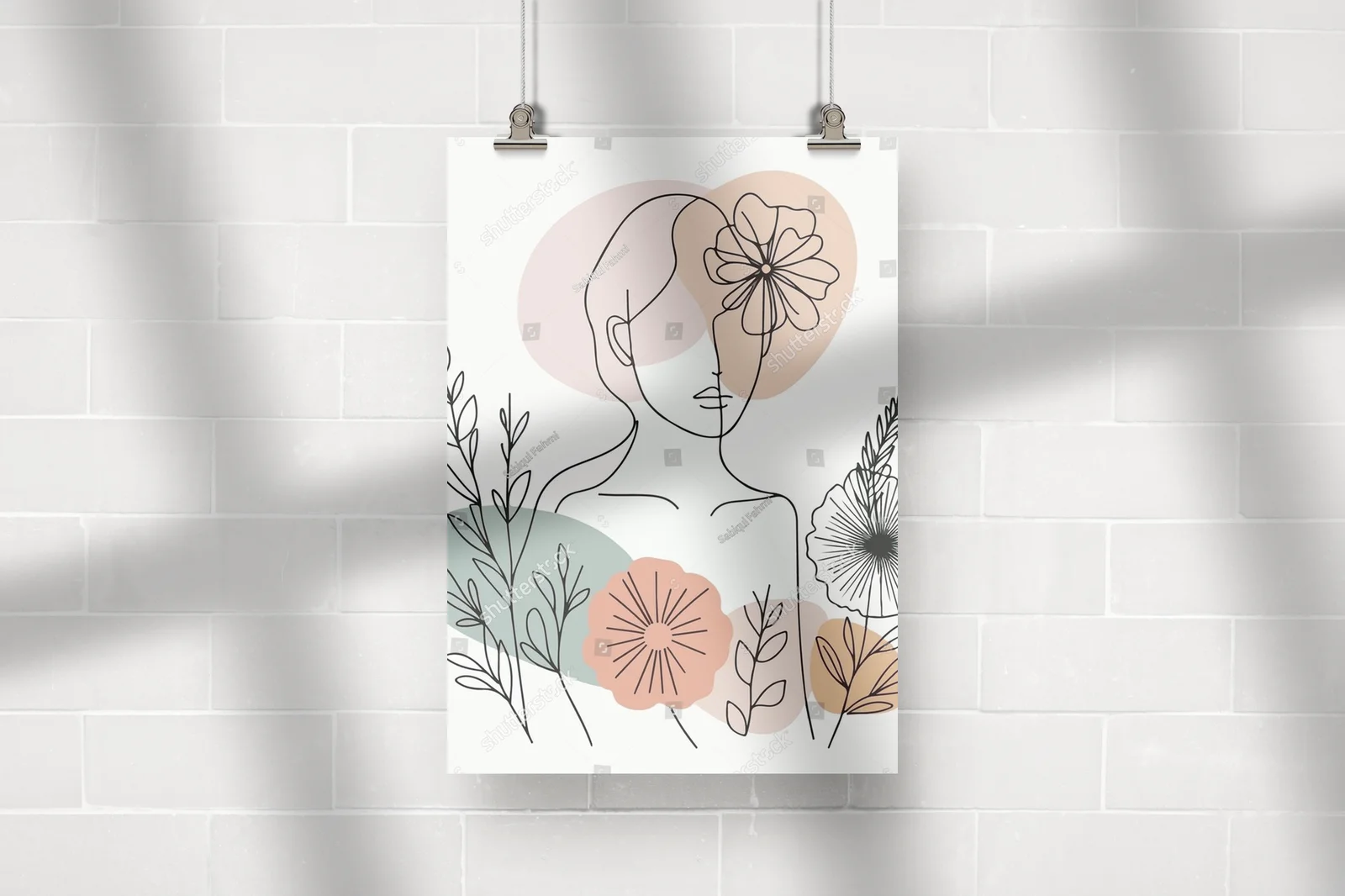 Kwiatowe inspiracje w minimalistycznym stylu