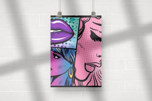 Kolorowy świat pop artu: portrety kobiet