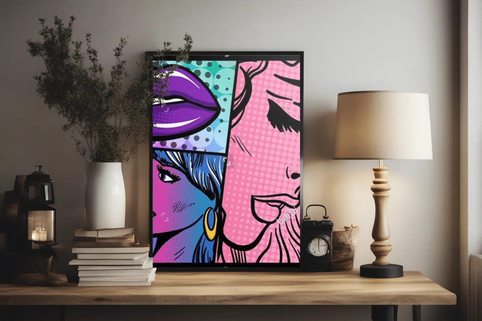 Kolorowy świat pop artu: portrety kobiet