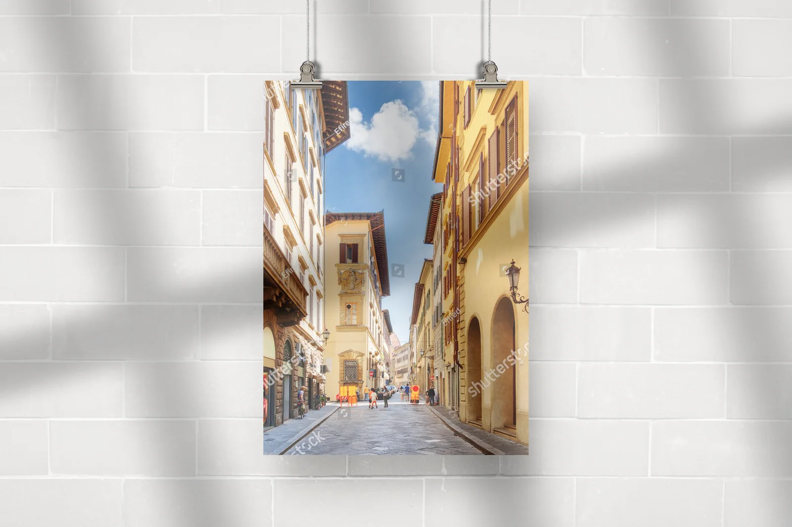 Urok średniowiecznej Via dei Banchi w Florencji