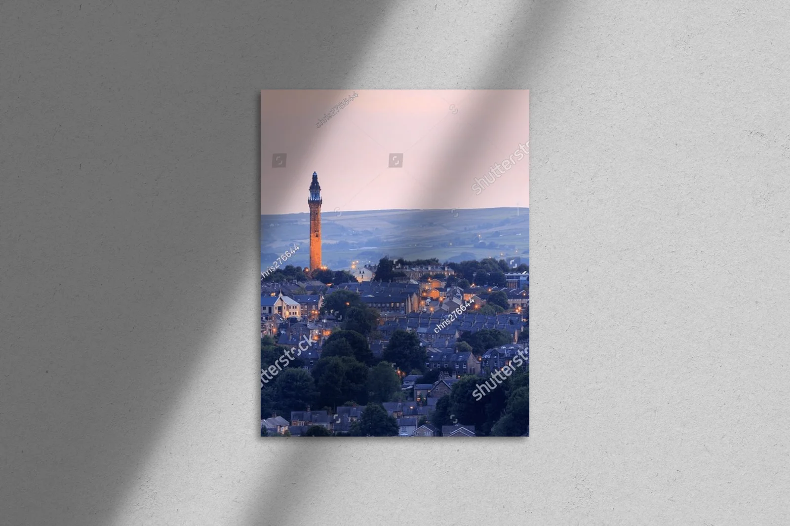 Urok Wainhouse Tower w pastelowym blasku