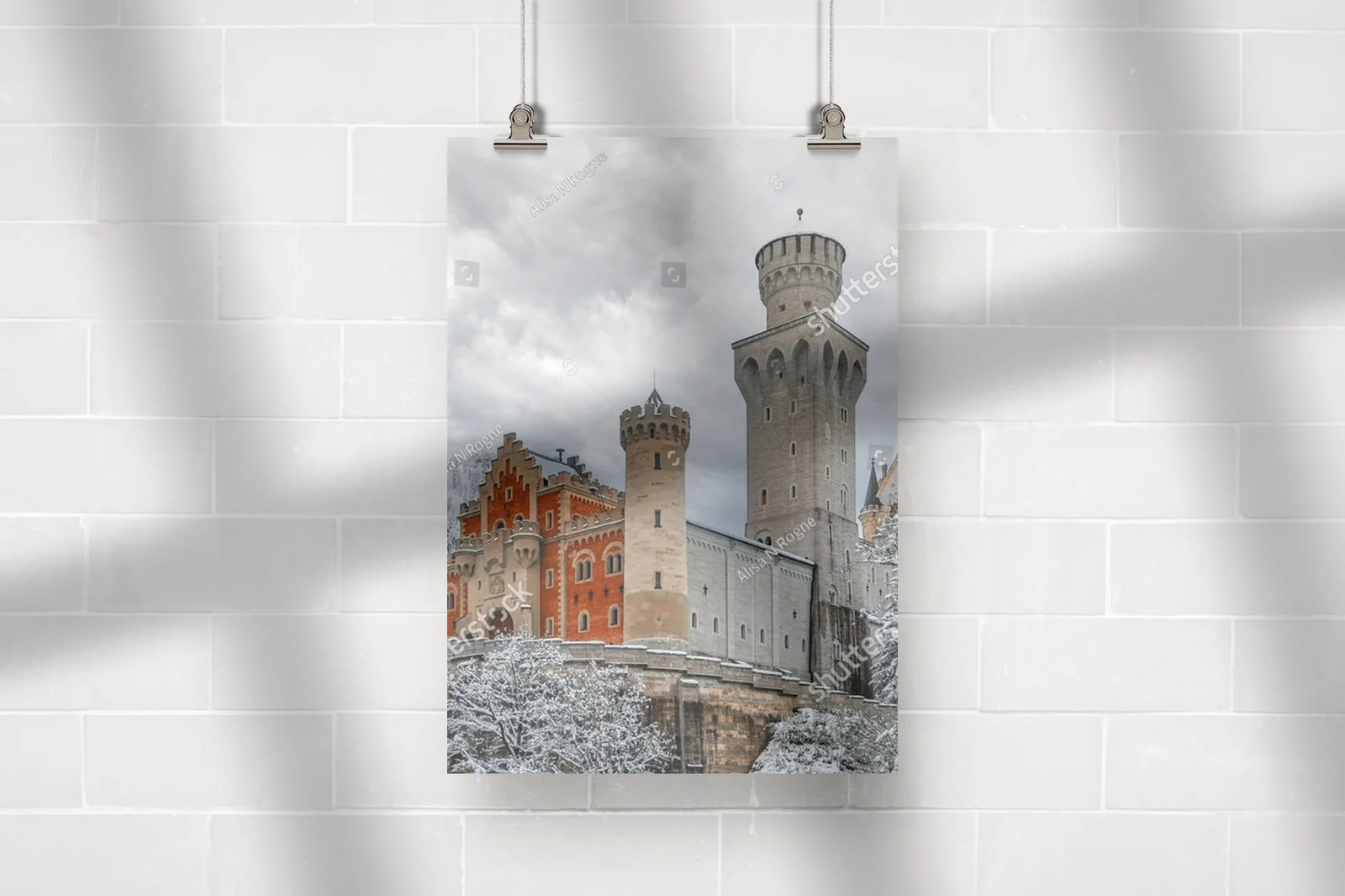 Zimowe czary: Zamek Neuschwanstein w magicznej scenerii