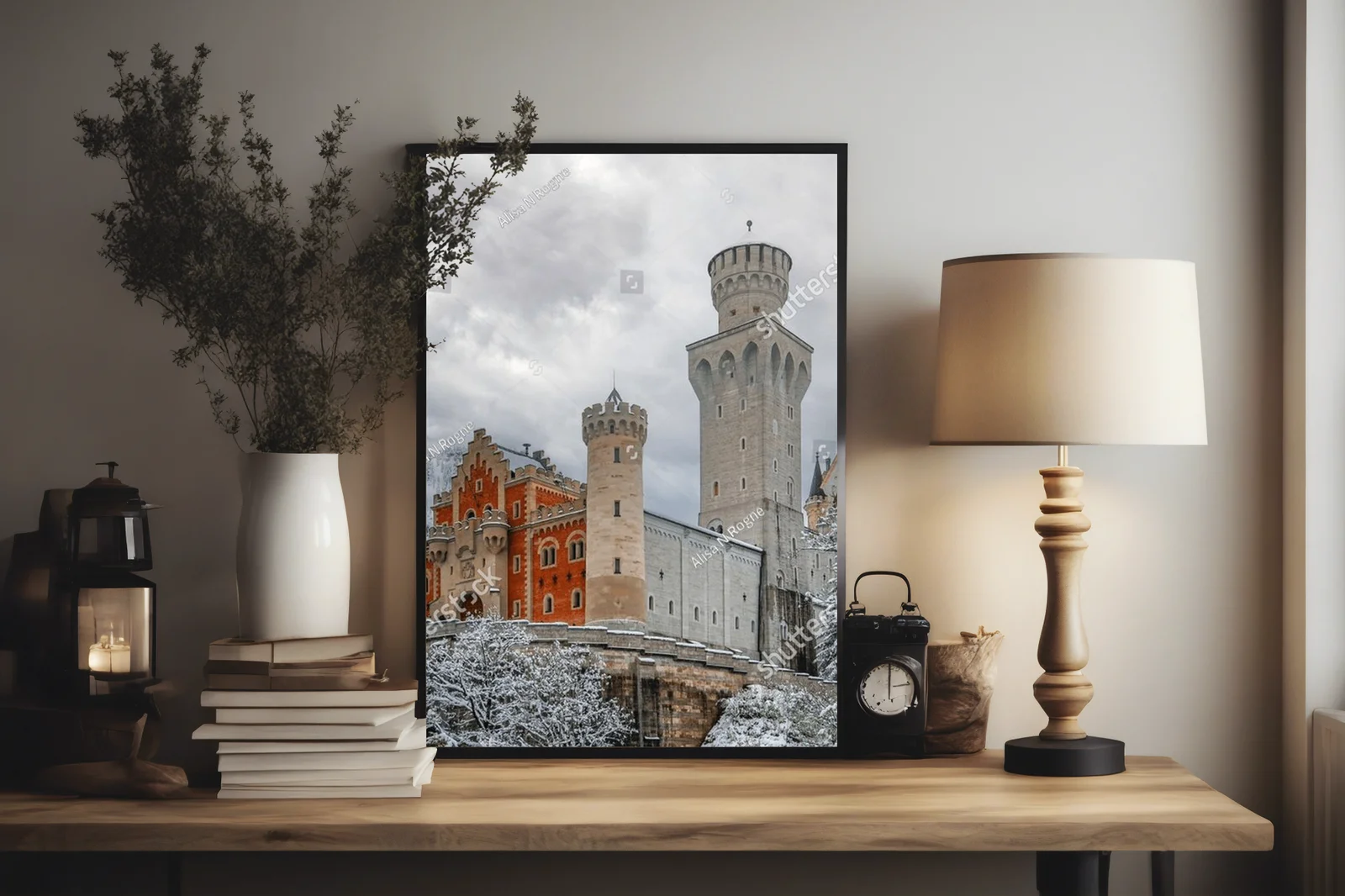 Zimowe czary: Zamek Neuschwanstein w magicznej scenerii