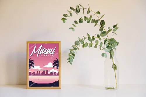 Tropikalne marzenia w kolorach Miami