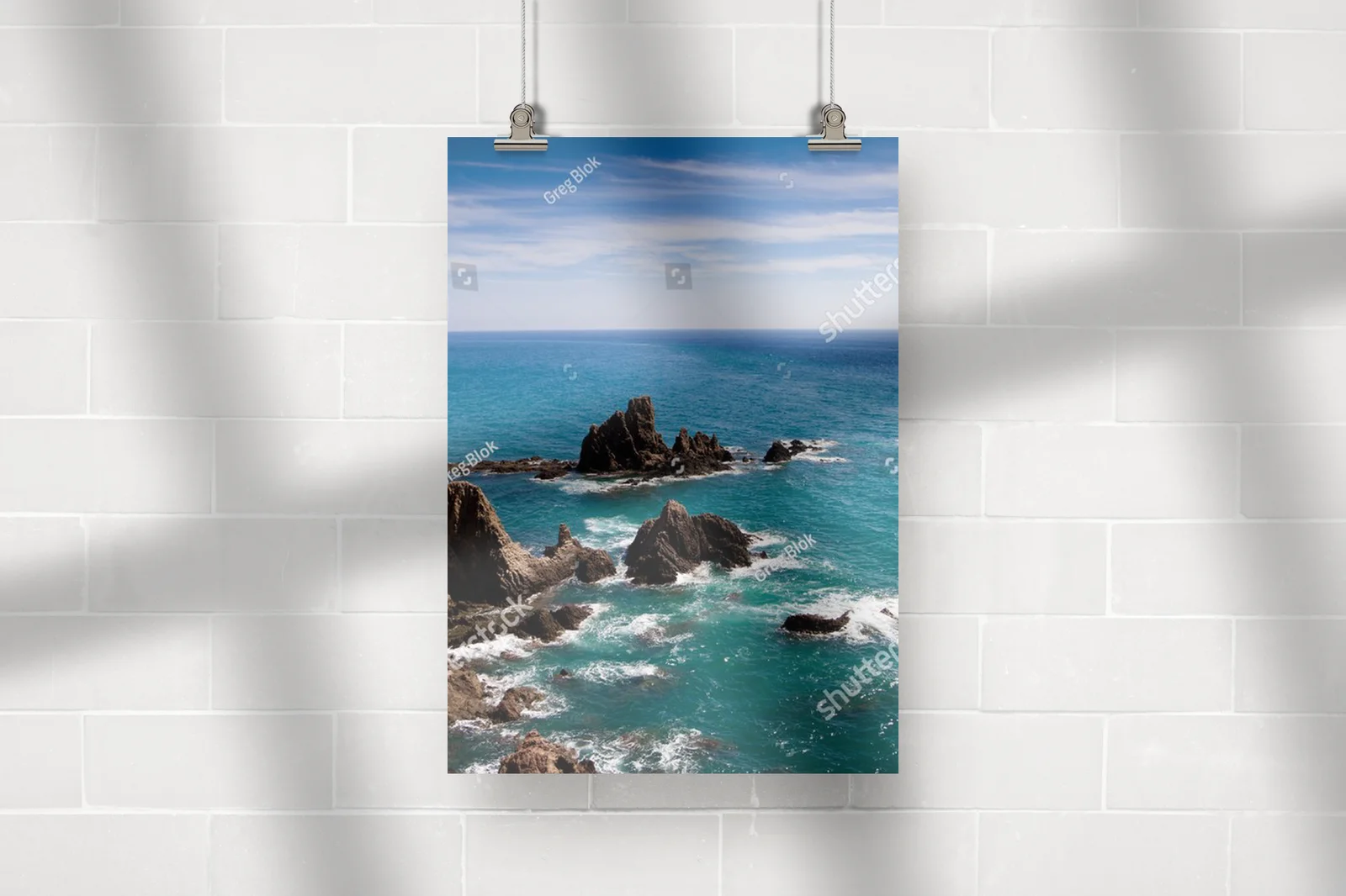 Cudowna atmosfera Cabo de Gata w czarnej tonacji