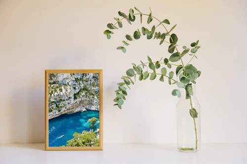 Magia Calanque d'En-Vau w pastelowych odcieniach
