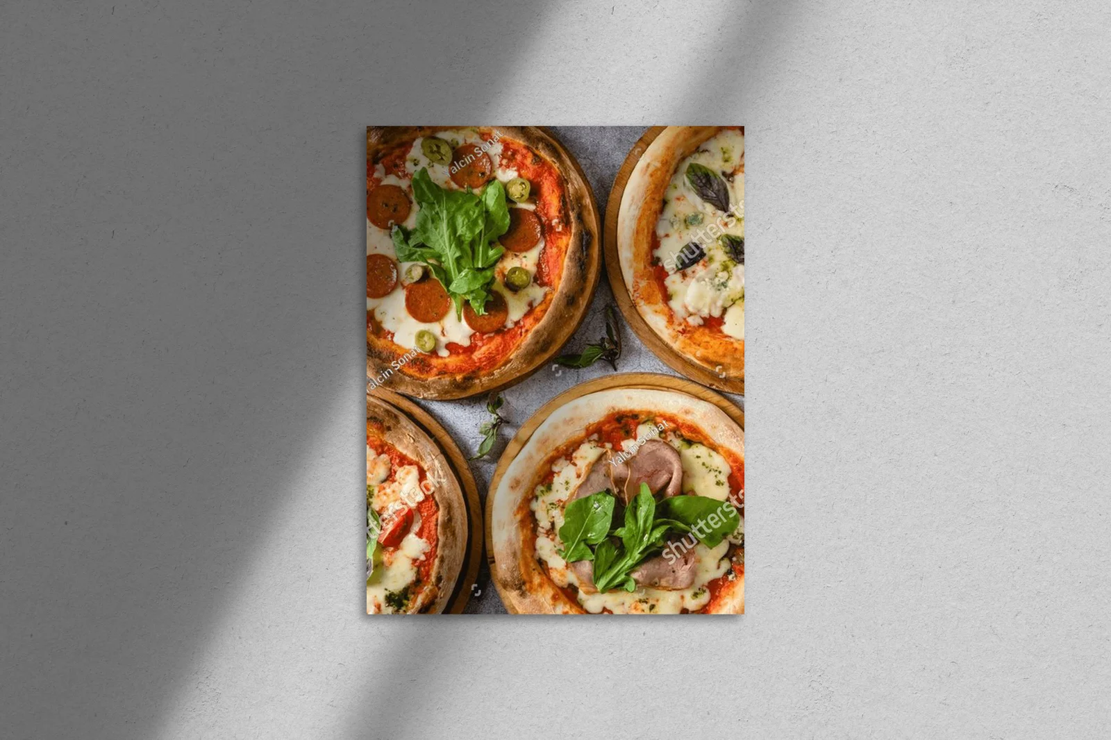 Apetyczne neapolitańskie pizze w subtelnych barwach