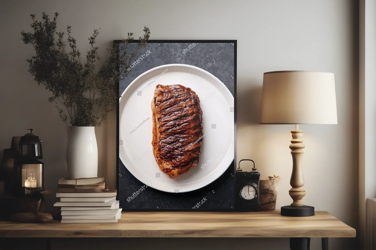 Wykwintna kompozycja steaków w eleganckich barwach
