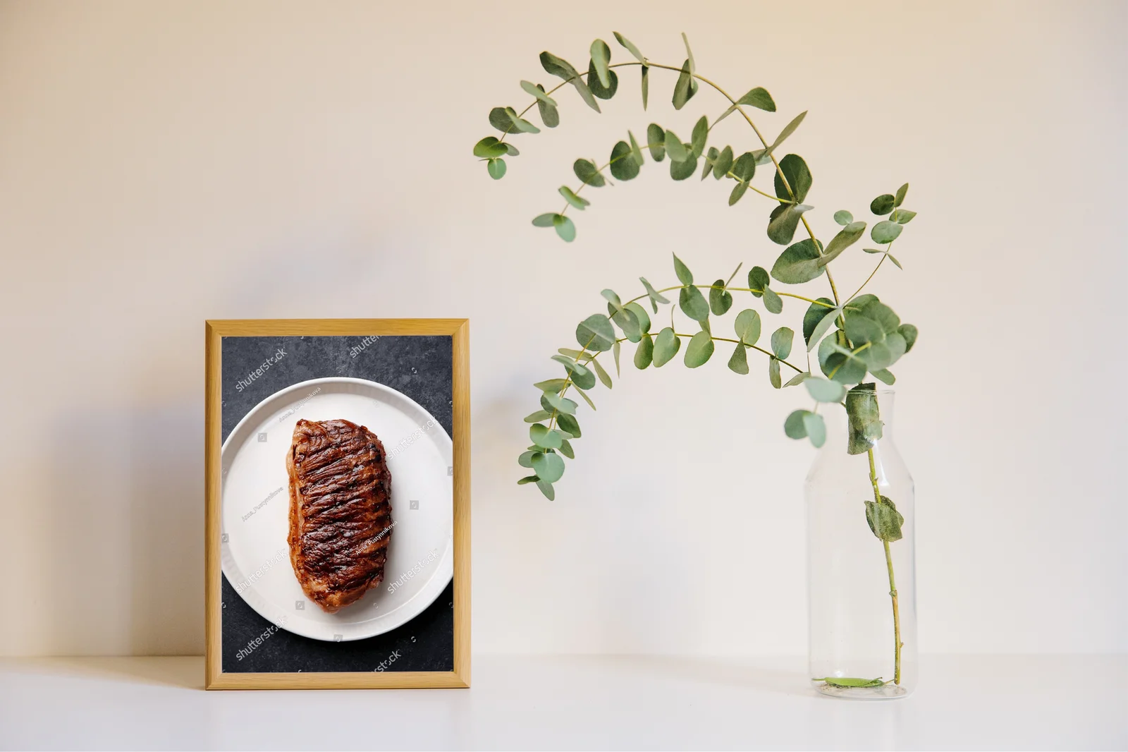 Wykwintna kompozycja steaków w eleganckich barwach