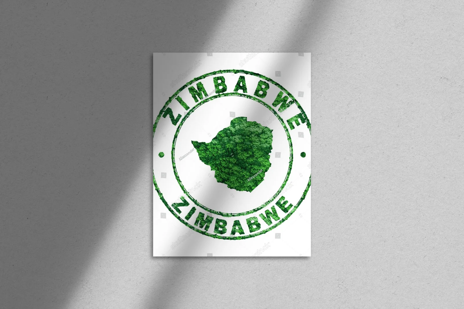 Zielona wizja Zimbabwe w eleganckich odcieniach