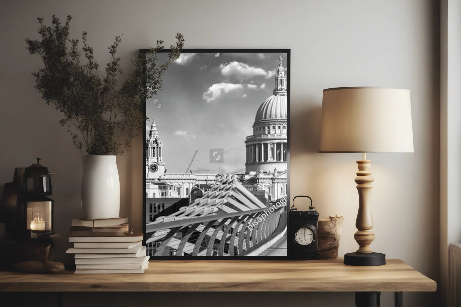 Panoramiczny widok na Katedrę św. Pawła w Londynie