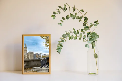 Jesienne widoki Londynu w pastelowych barwach