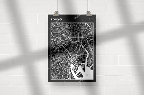 Odkryj Magię Tokio w Monochromatycznej Aranżacji