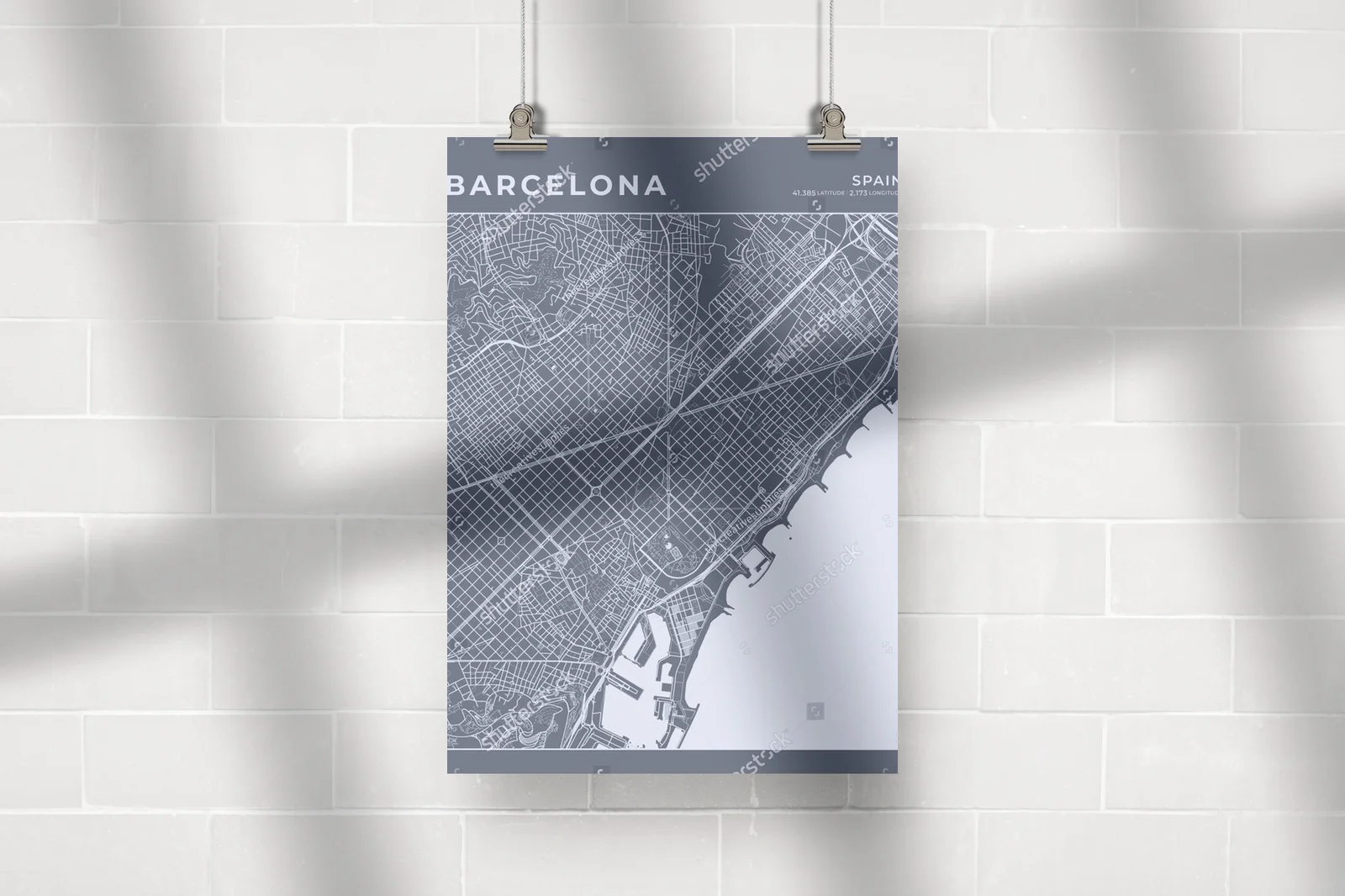 Barcelona w odcieniach szarości – minimalistyczny krajobraz
