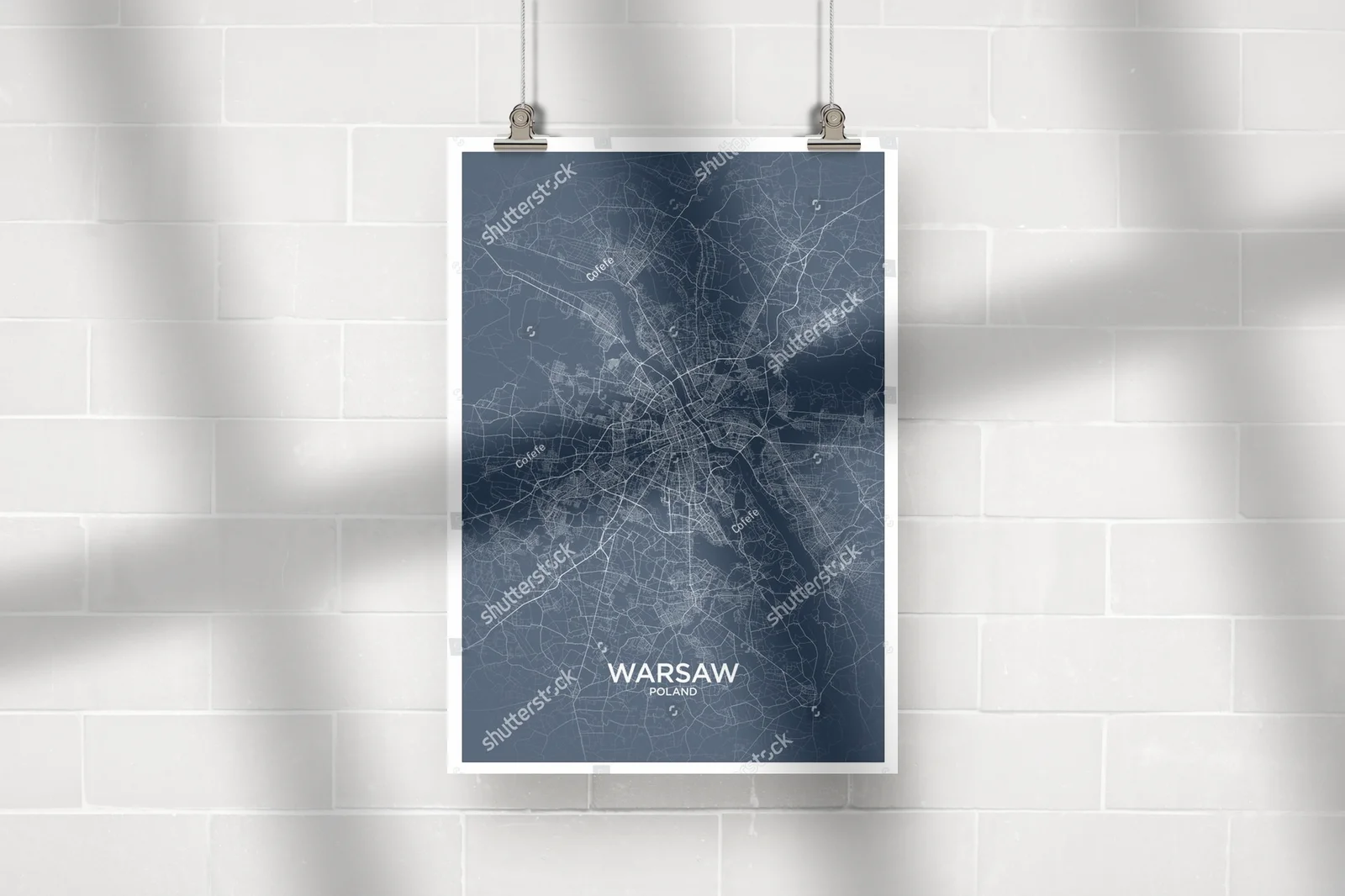 Warszawskie ulice na szarym tle – artystyczna wizja