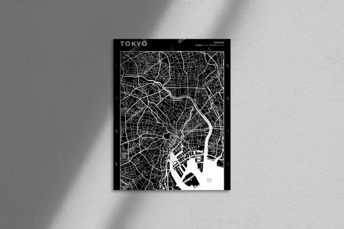 Odkryj Magię Tokio w Monochromatycznej Aranżacji