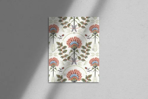 Romantyczne boho w kwiatowych odcieniach
