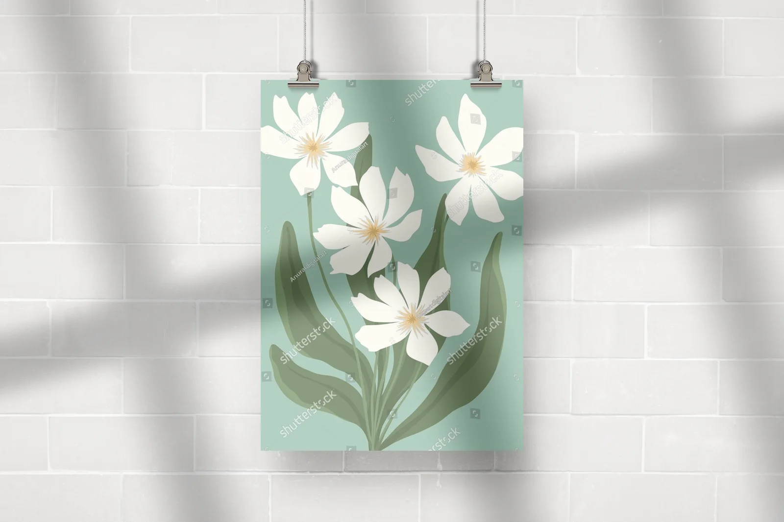 Stylowa geometria w pastelowej harmonii