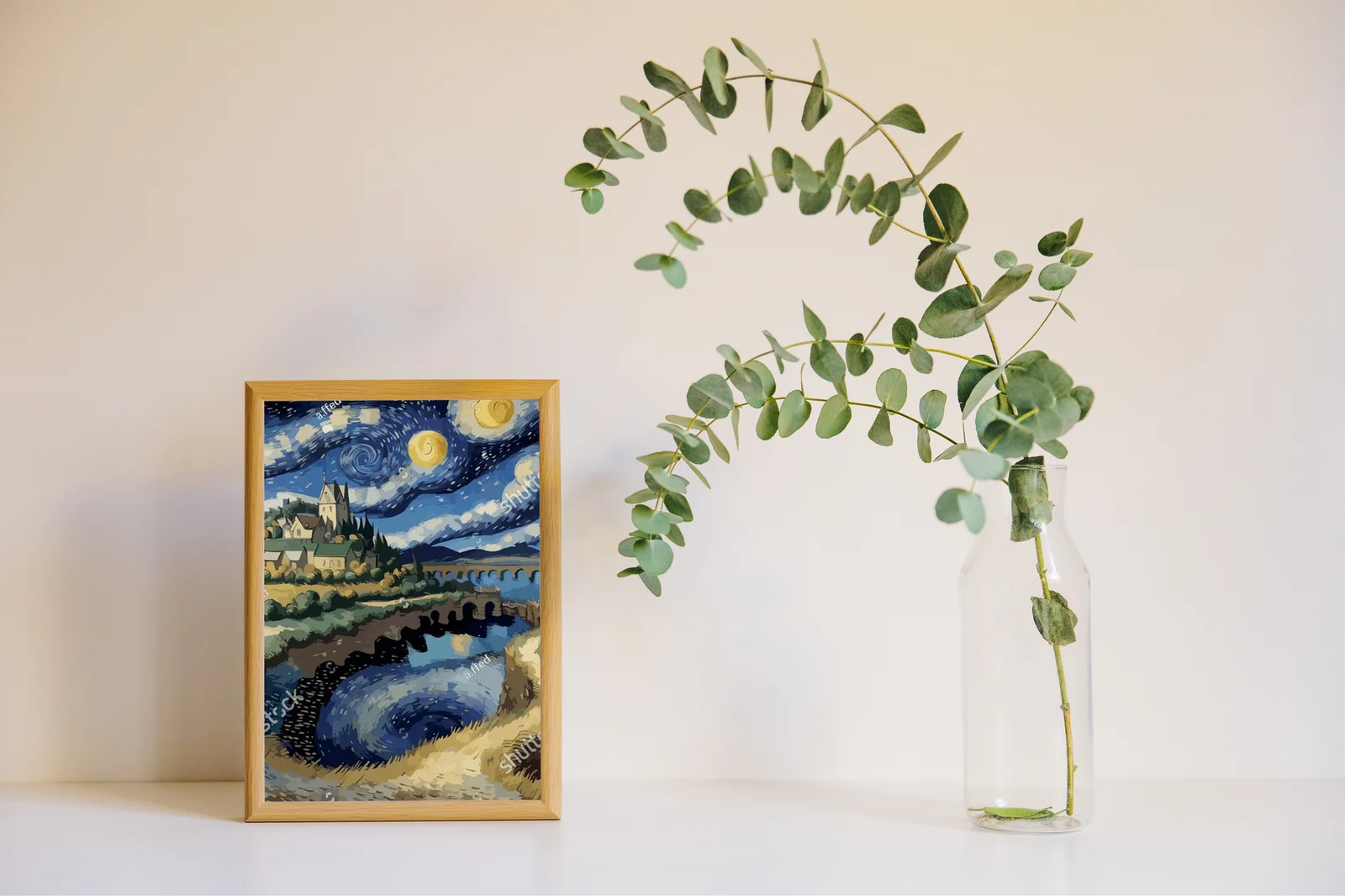 Magia nocnego nieba w stylu Van Gogha
