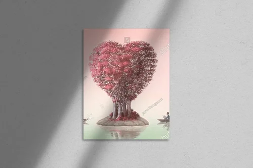 Surrealistyczna miłość w pastelowym blasku