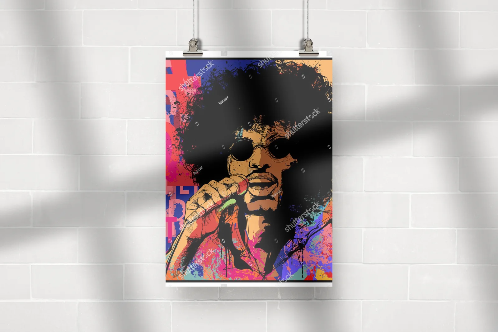 Fikcyjny portret rockowej gwiazdy lat 70.